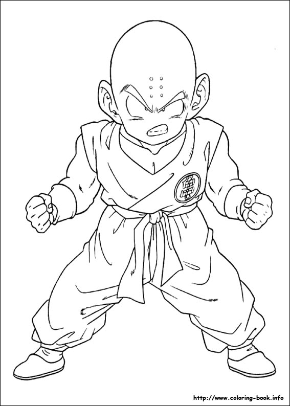 Dragon Ball Z coloring picture